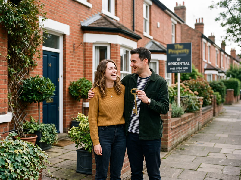 First time buyer mortgage advice for a couple getting their first keys