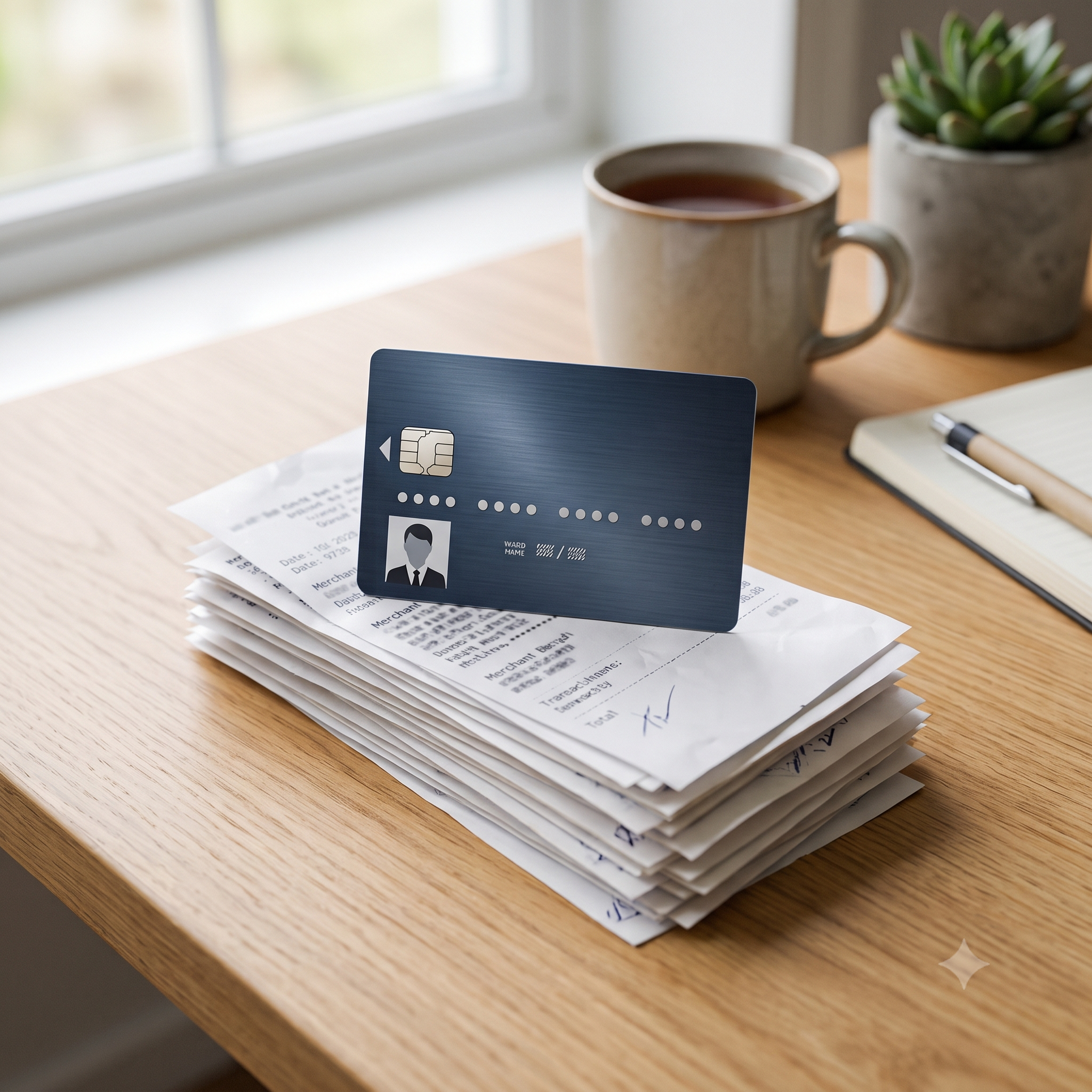 Using one credit card lightly to build a clean UK credit file